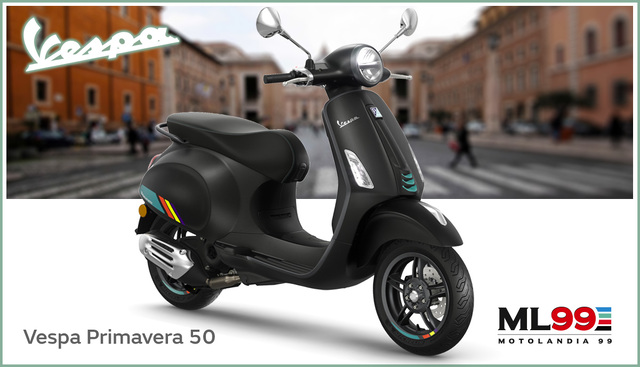 ML99 Promozione nuova Vespa Primavera 50 | Vista posteriore