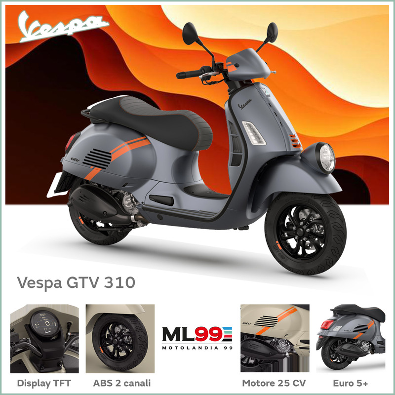 VESPA GTV 310 HPE Principale